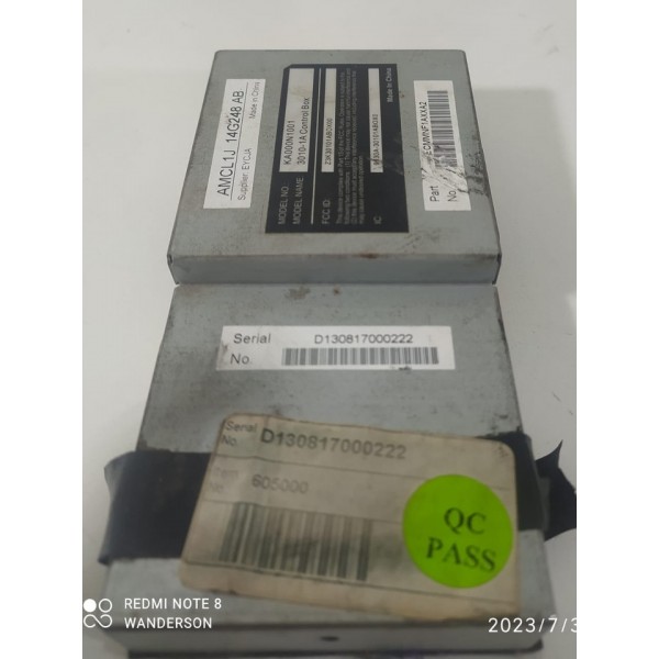 Modulo Dvd Ford Edge 2009/2014 Original