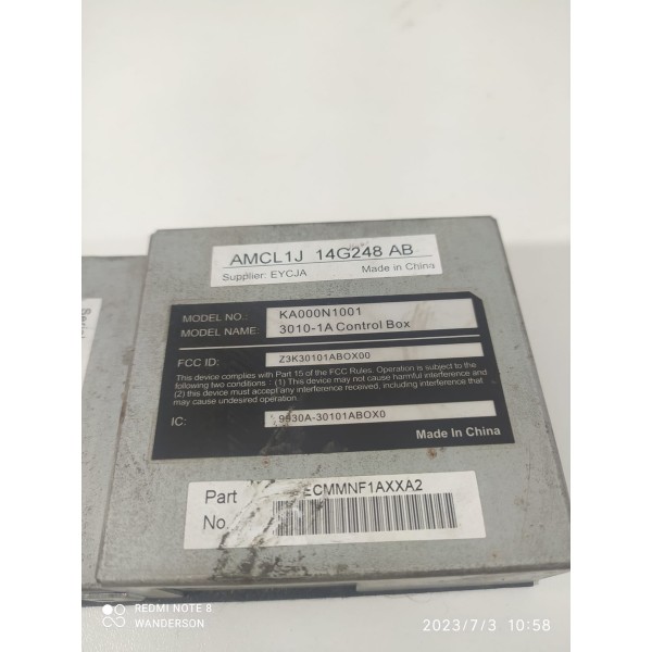 Modulo Dvd Ford Edge 2009/2014 Original