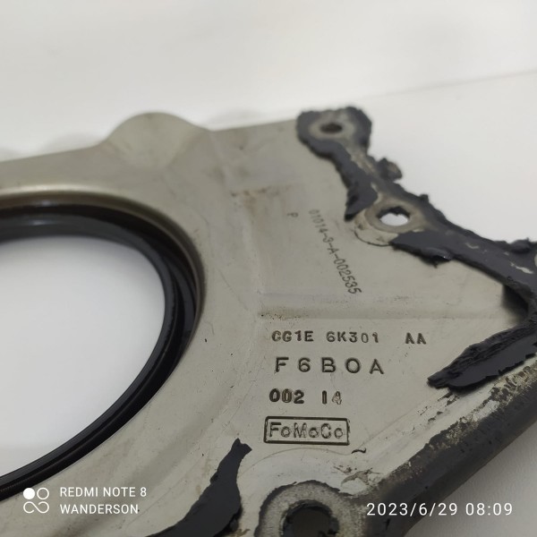 Flange Retentor Virabrequim Ford Edge 2014 6k301